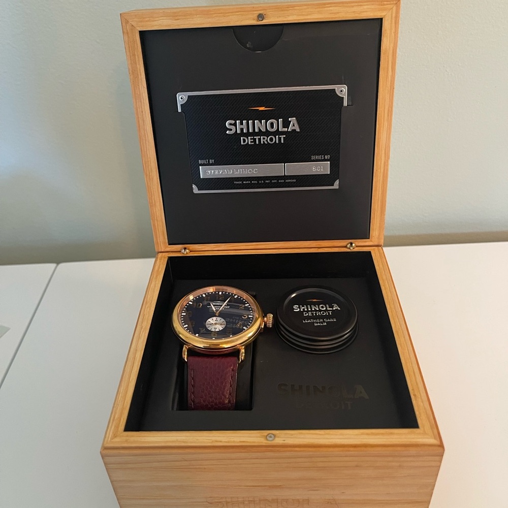 Mens Shinola Watch - The Runwell 47MM